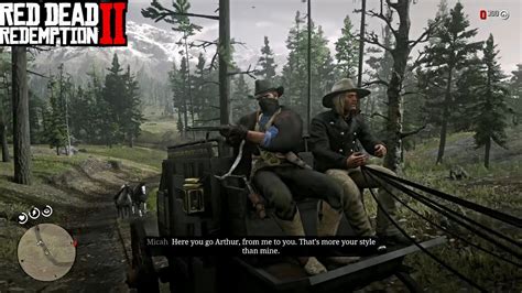 rdr2 coach robbery with micah.